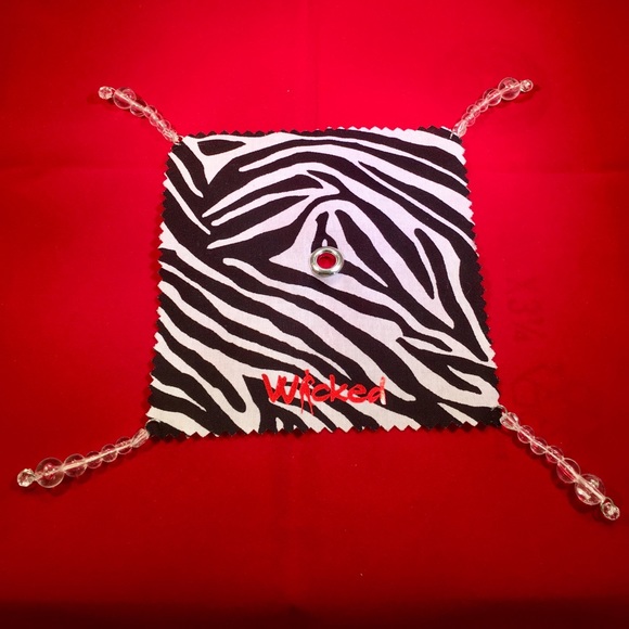 Zebra Print Beaded Drink Cover - Picture 7 of 8